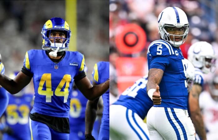 Ahkello Witherspoon and Anthony Richardson